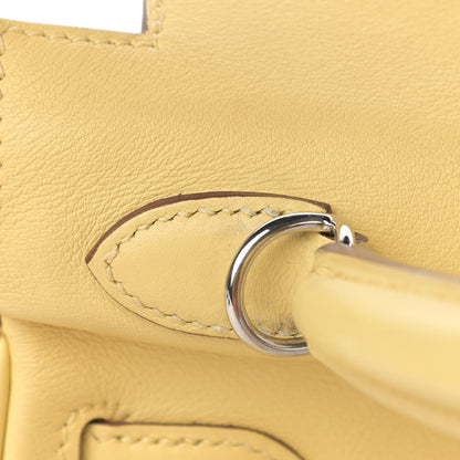 Hermes Swift Kelly Retourne 25 Jaune Poussin 14 of 17