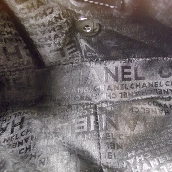 Chanel Velvet Quilted East West Flap Black 6 of 9
