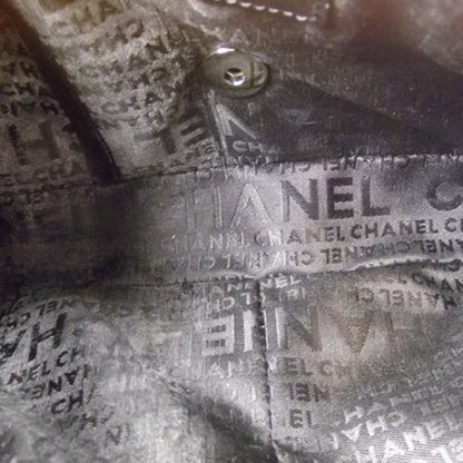 Chanel Velvet Quilted East West Flap Black 6 of 9