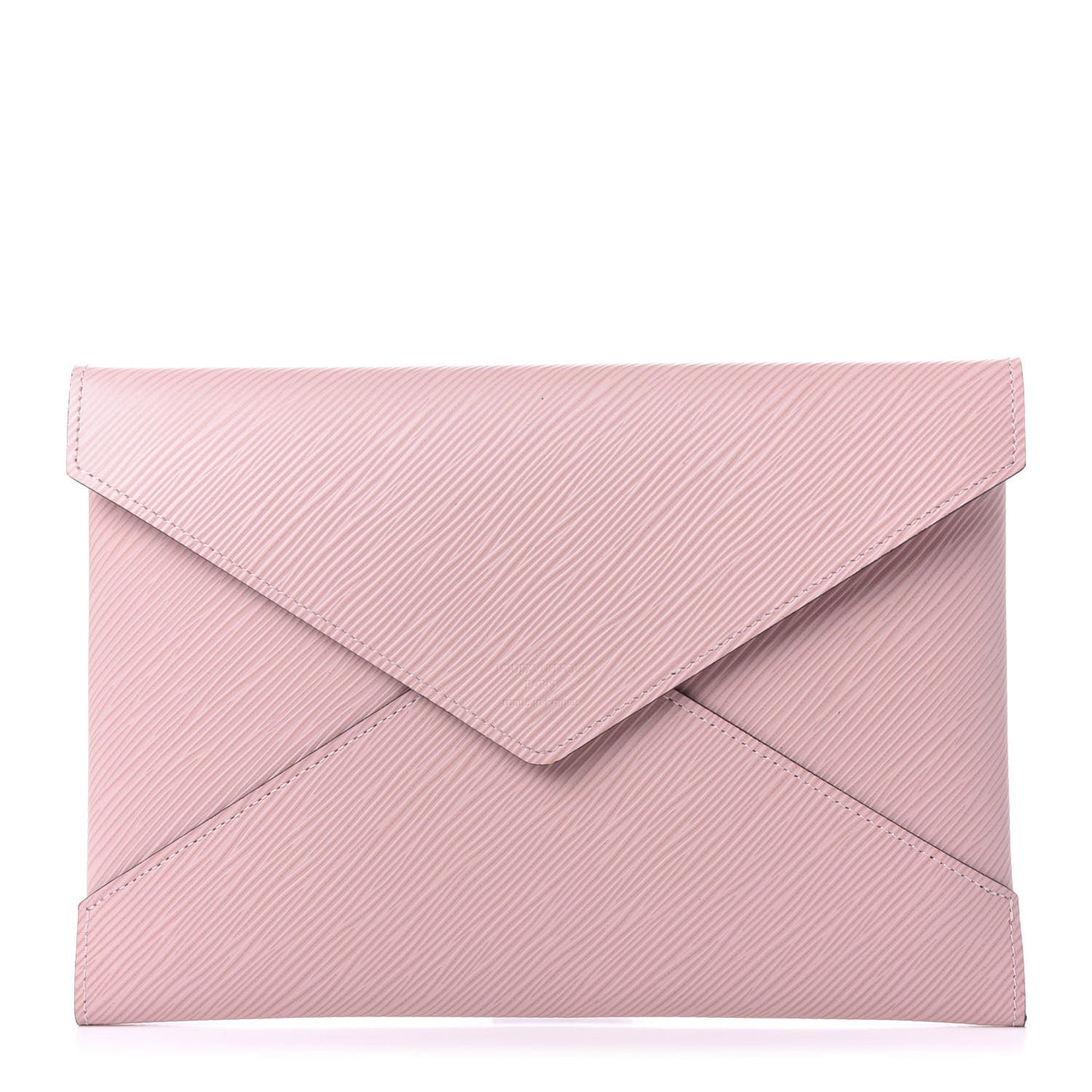 Epi Large Kirigami Pochette Insert Rose Ballerine