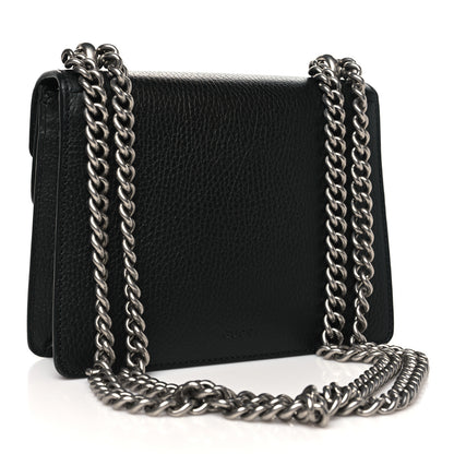 Gucci Calfskin Mini Dionysus Shoulder Bag Black 3 of 10