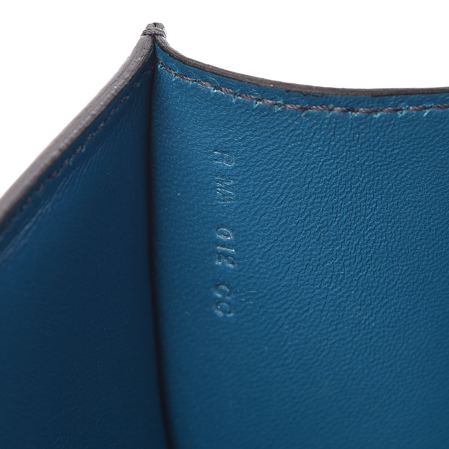 Hermes Lizard Egee Clutch Petrole 7 of 11