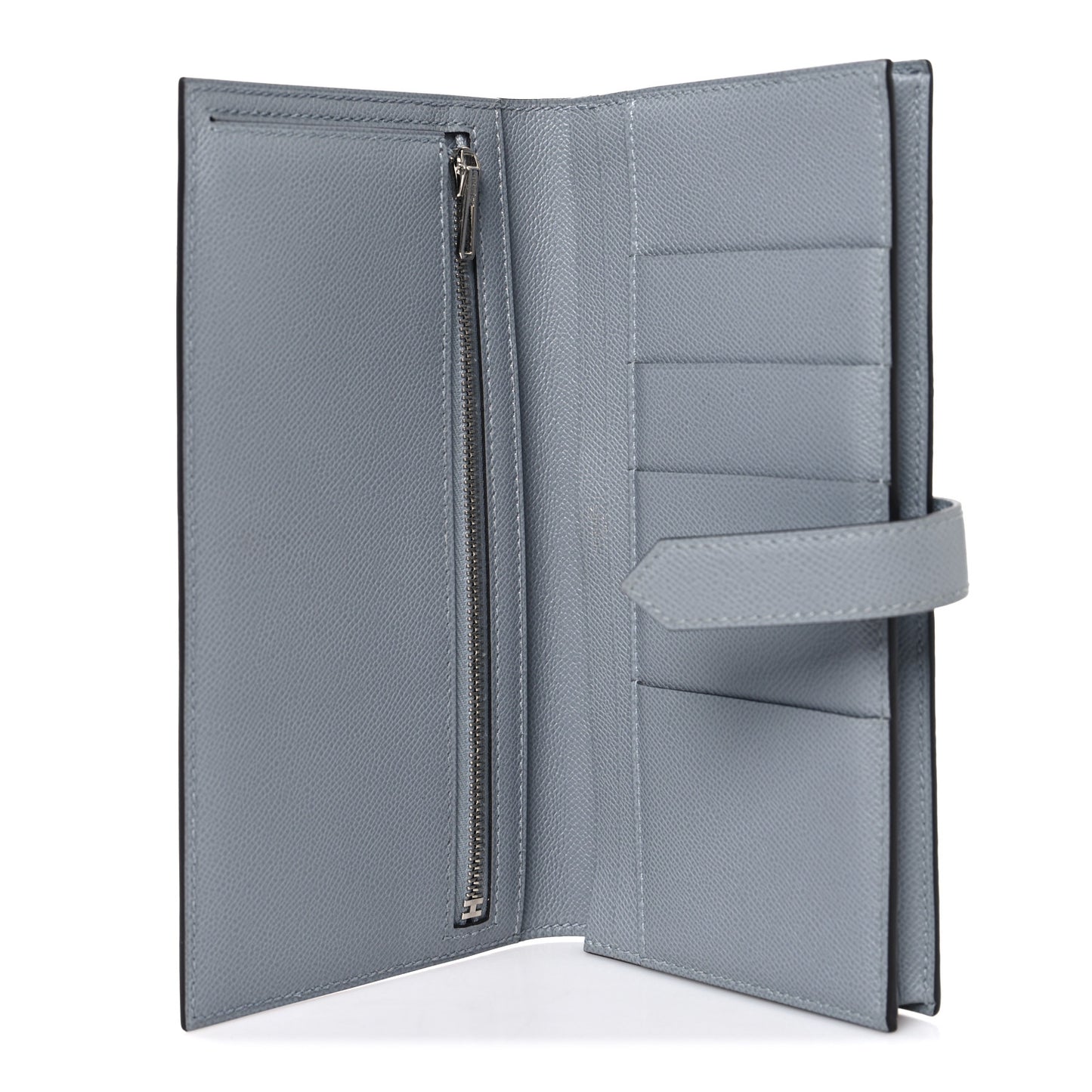 Epsom Bearn Gusset Wallet Gris Pantin