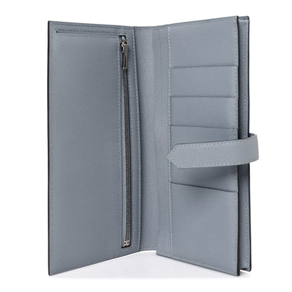 Hermes Epsom Bearn Gusset Wallet Gris Pantin 5 of 8