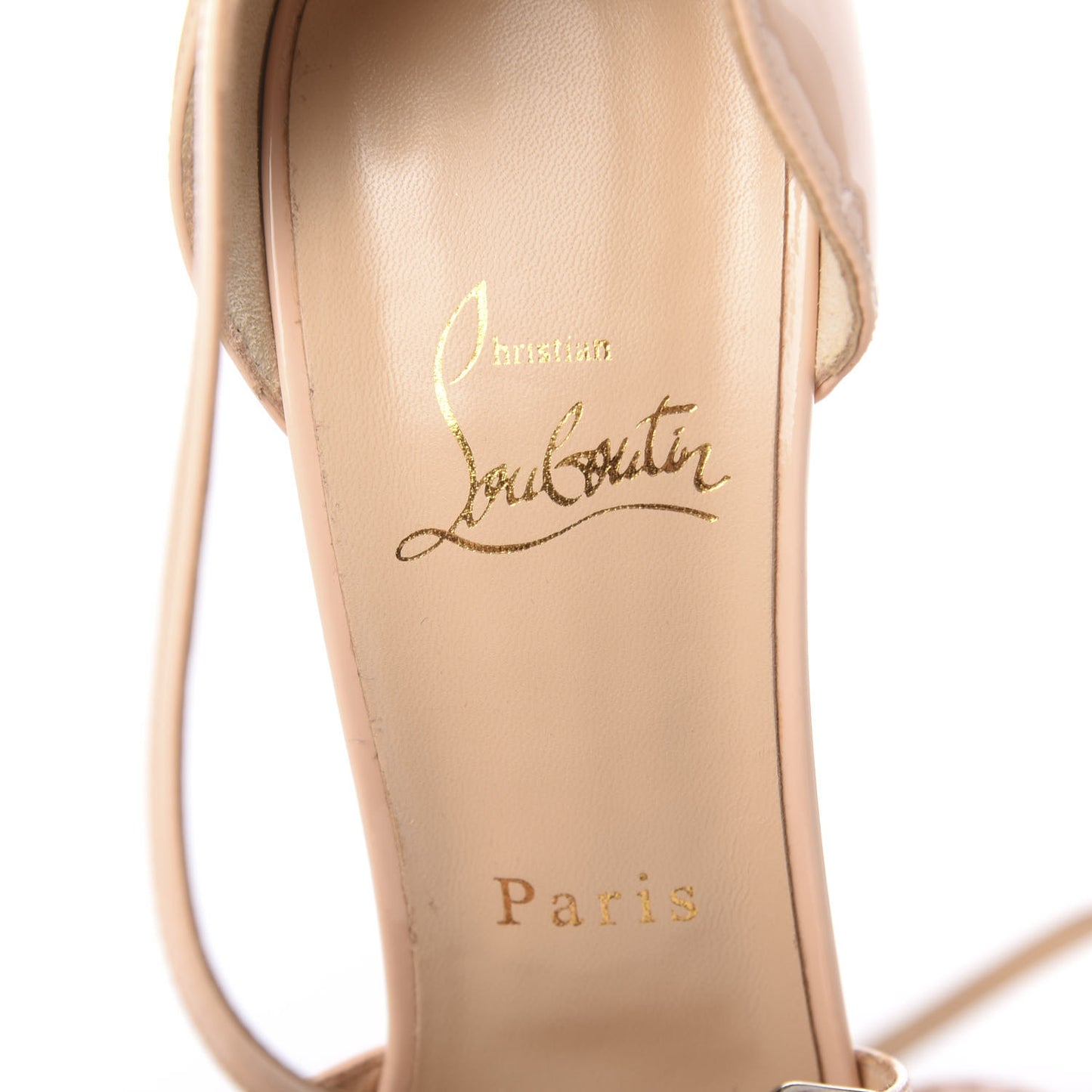 Patent Grolili Cross Strap 120 Pumps 40 Nude