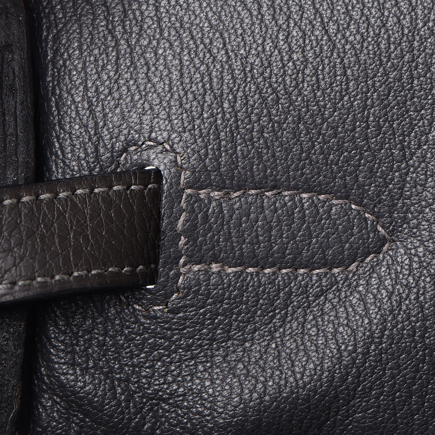 Hermes Taurillon Clemence Birkin 35 Graphite 17 of 33