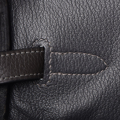 Hermes Taurillon Clemence Birkin 35 Graphite 17 of 33