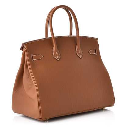Hermes Togo Birkin 35 Gold 3 of 36