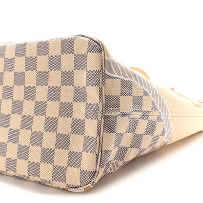 Louis Vuitton Damier Azur Nautical Neverfull MM 9 of 9