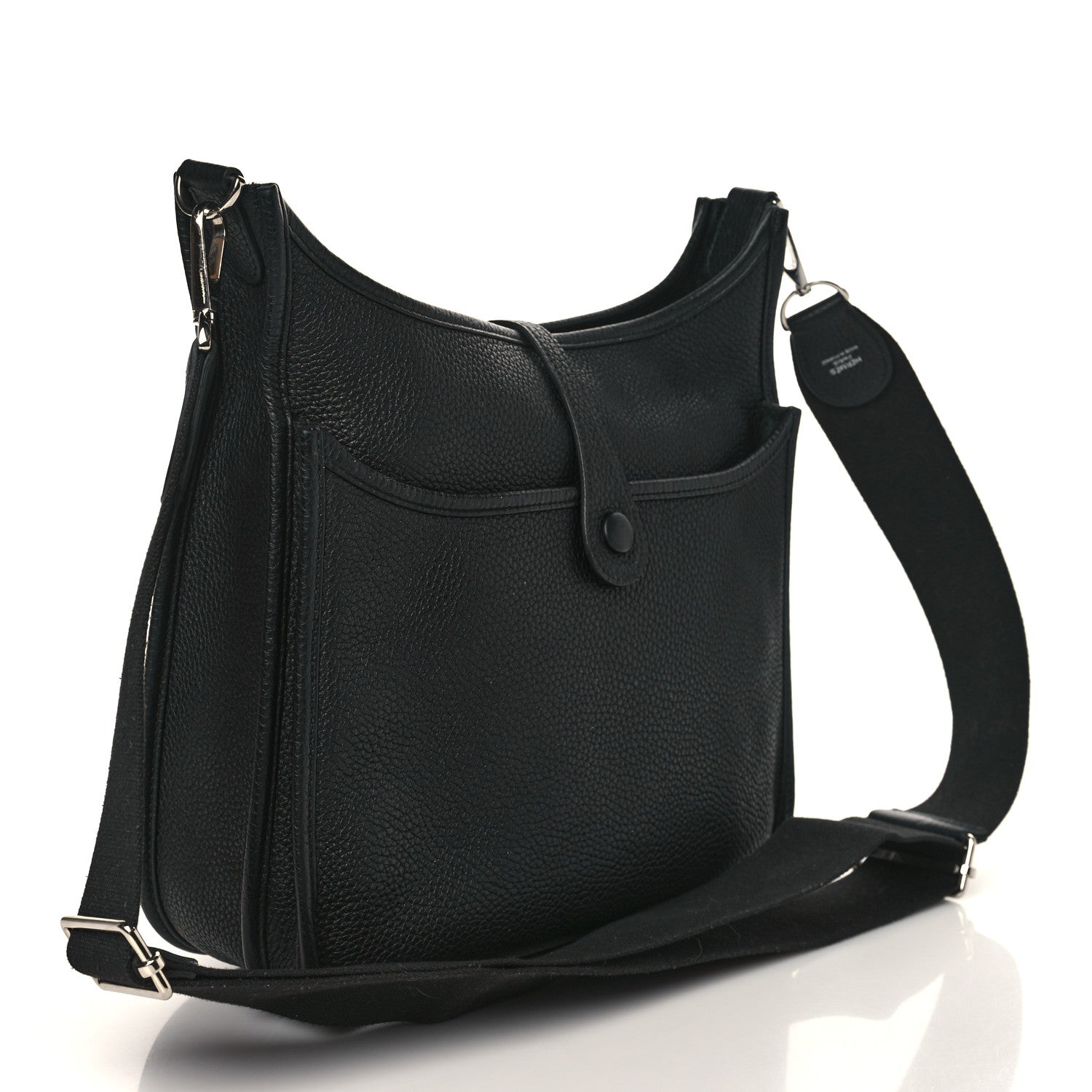 Hermes Taurillon Clemence Evelyne III PM Black 3 of 9