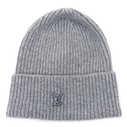 Louis Vuitton Cashmere Mens LV Ahead Beanie Gris 1 of 4