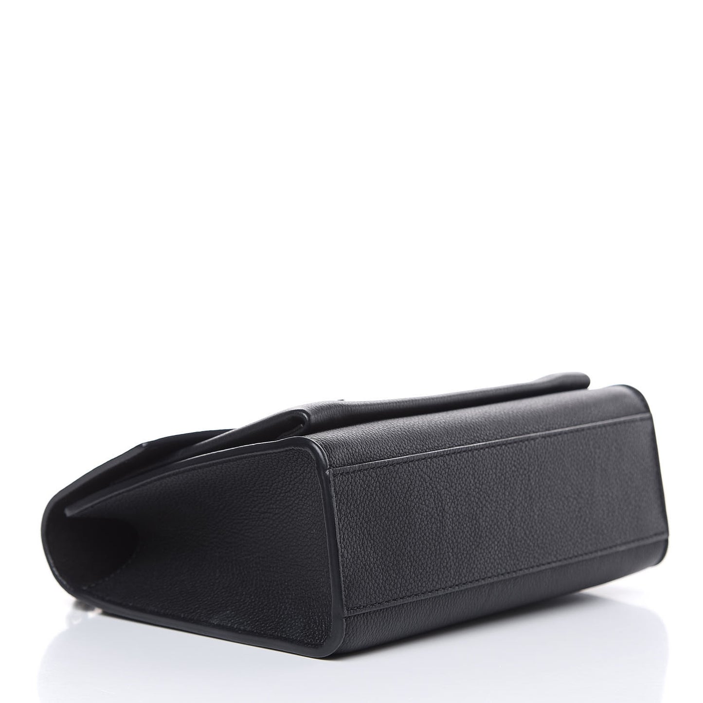 Soft Calfskin My Lockme Chain Bag BB Black