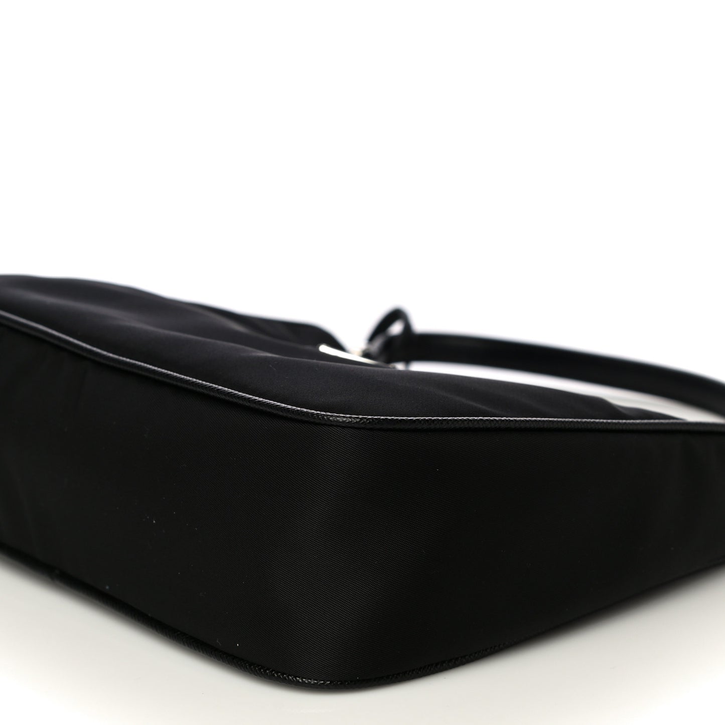 Tessuto Nylon Saffiano Mini Re-Edition 2005 Bag Black