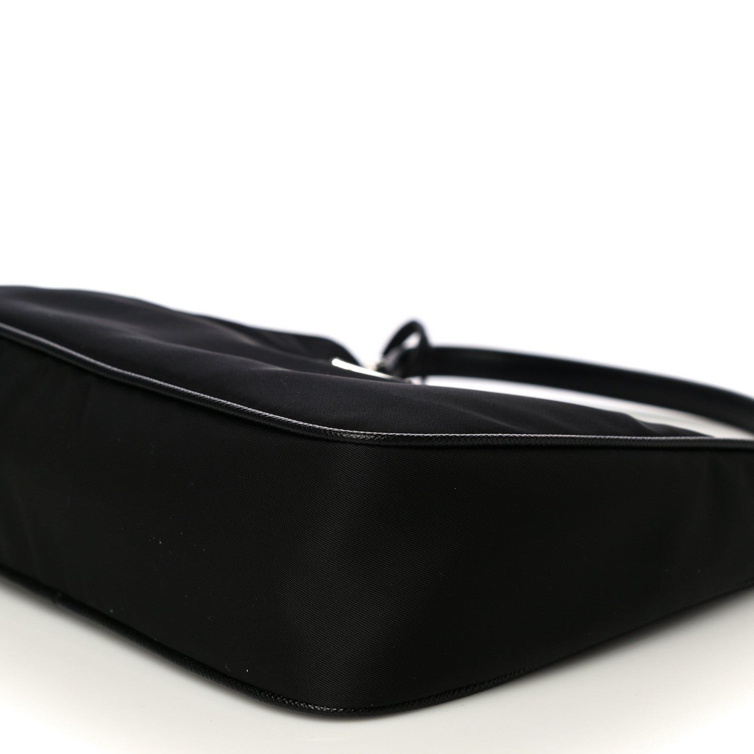 Prada Tessuto Nylon Saffiano Mini Re-Edition 2005 Bag Black 10 of 11