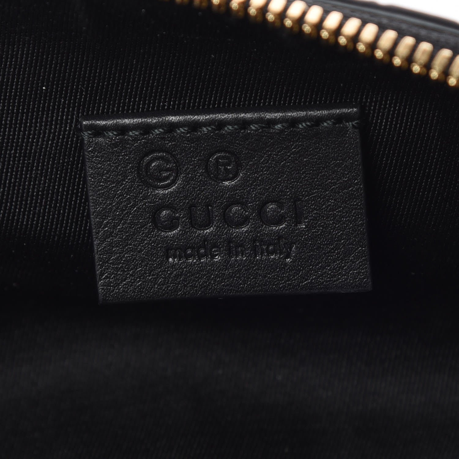 Gucci Guccissima Small Cosmetic Case Black 8 of 9