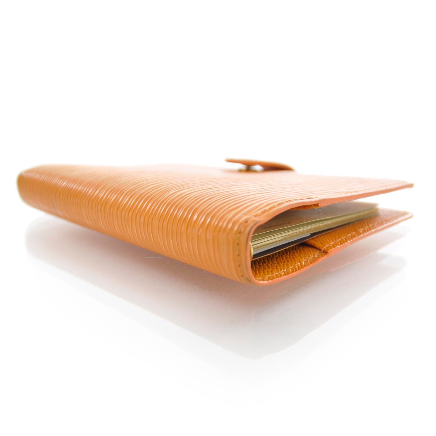 Louis Vuitton Epi Small Ring Agenda Cover Mandarin 3 of 8