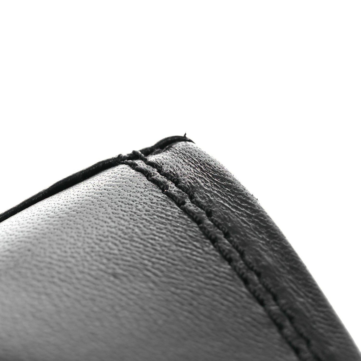 Chanel Lambskin Cap Toe CC Uniform Ballerina Flats 38 Black 12 of 12