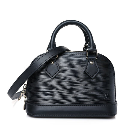 Louis Vuitton Epi Alma Nano Black 1 of 8