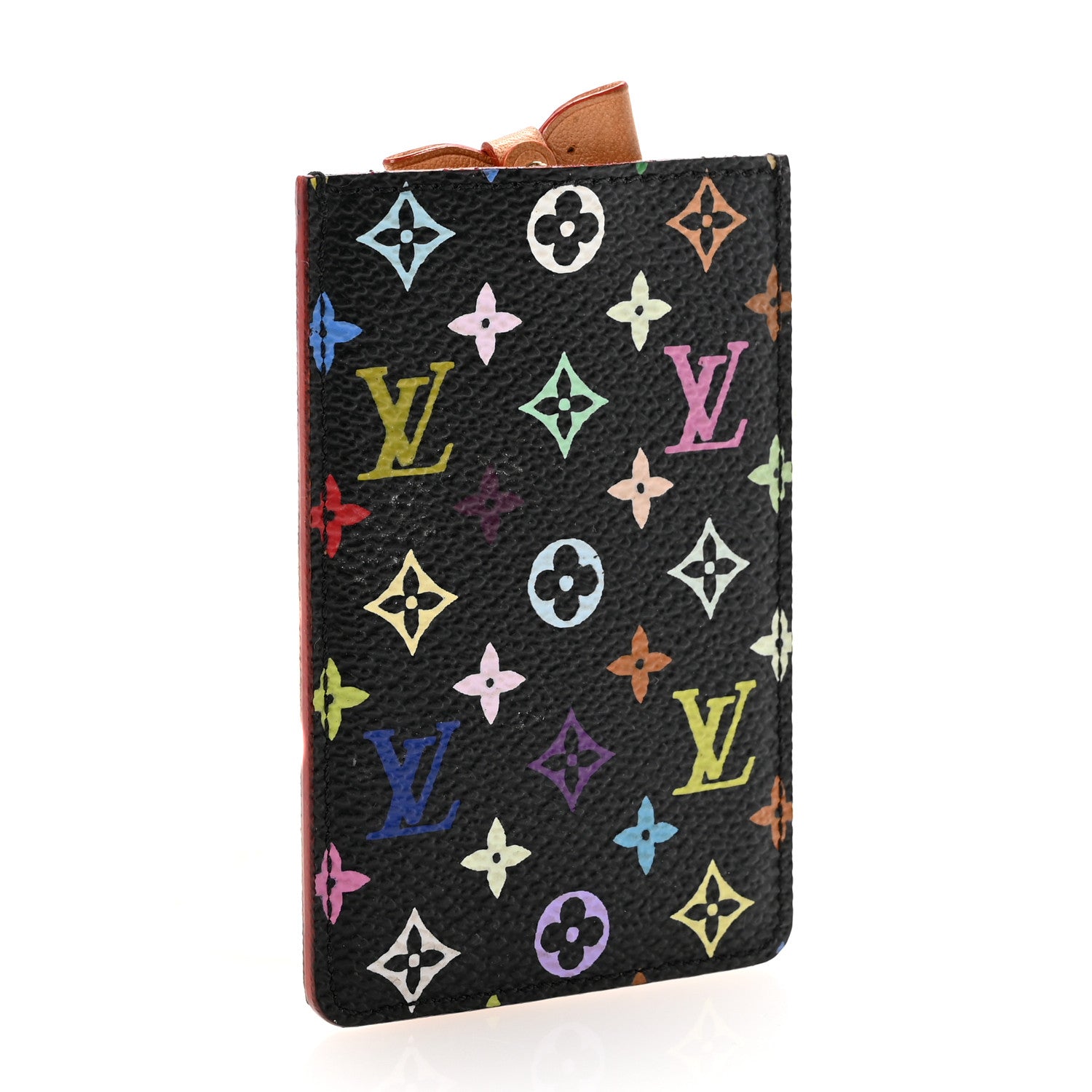 H*u様 LOUIS VUITTON ケース モノグラムマルチカラー ポシ Louis Vuitton Monogram Multicolor Mirror and Case Pouch Black
