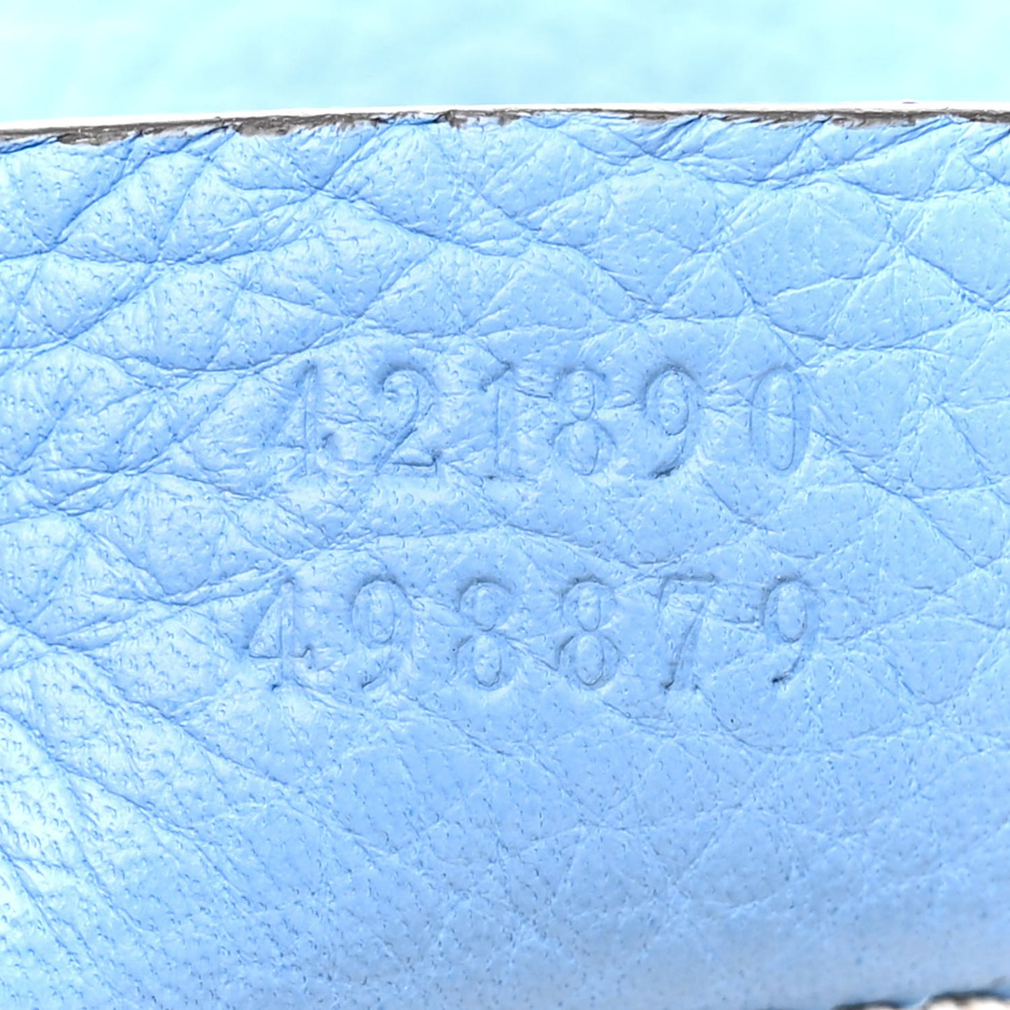 Calfskin Small GG Marmont Top Handle Bag Clear Sky Blue