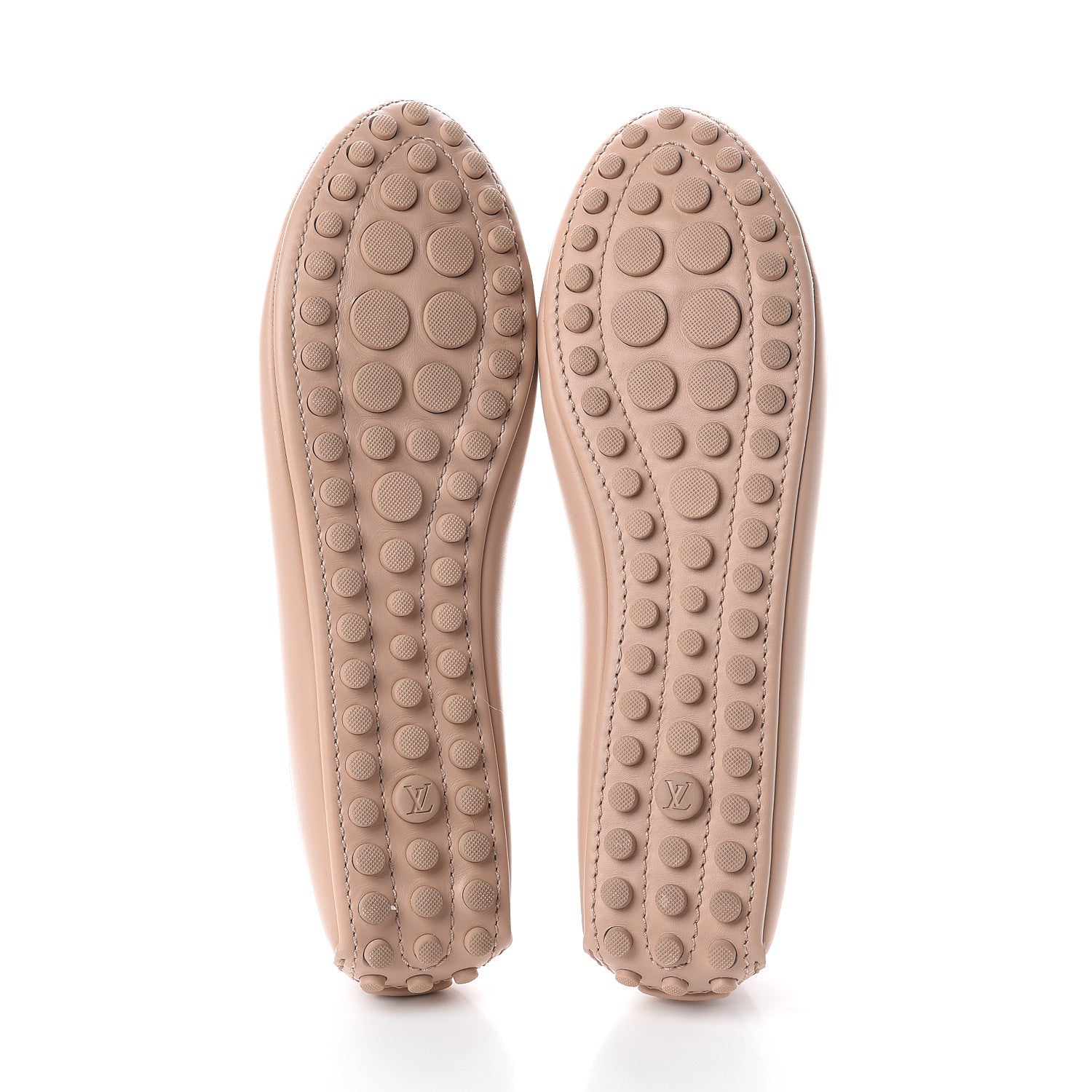 Louis Vuitton Calfskin Oxford Ballerina Flats 39 Nude 5 of 7