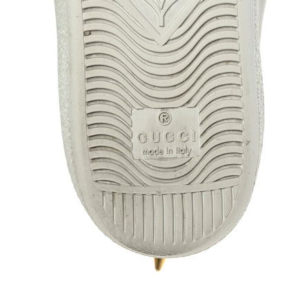 Gucci Calfskin Web Pearl Studded Womens Ace Sneakers 35.5 White 8 of 8