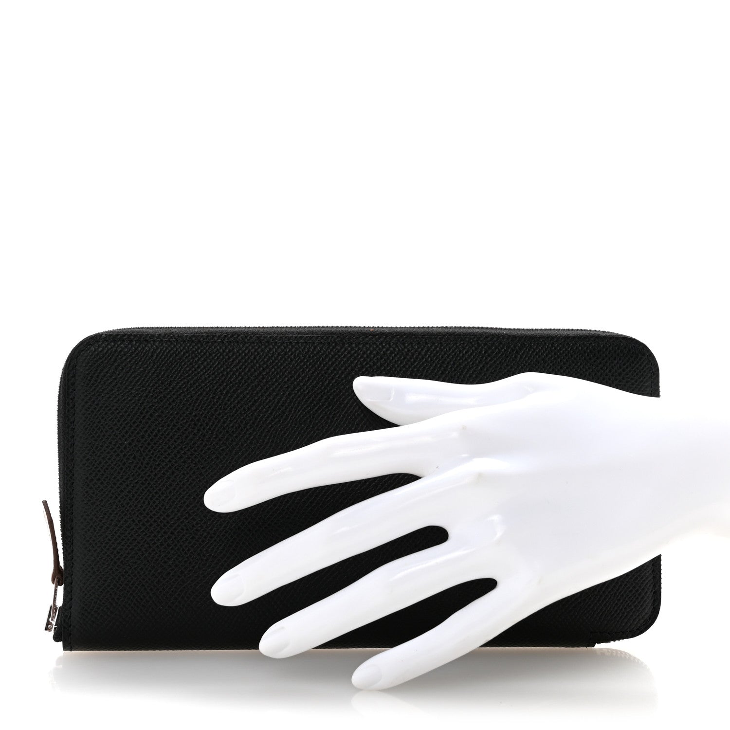 Hermes Epsom Silk'In Wallet Black 2 of 8