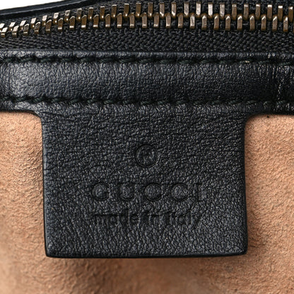 Gucci Calfskin Matelasse Large GG Marmont Shoulder Bag Black 6 of 12