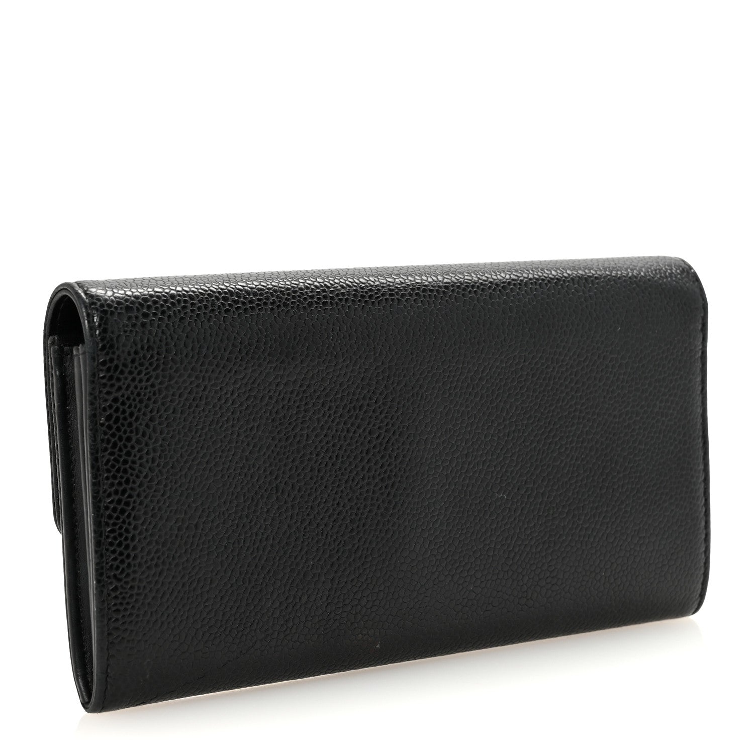 Chanel Caviar Timeless CC Large Gusset Flap Wallet Black 3 of 9