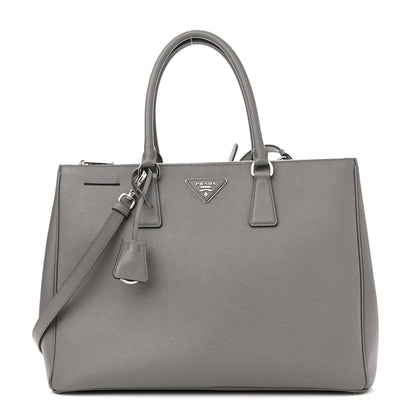 Prada Saffiano Large Galleria Double Zip Tote Marmo 1 of 16
