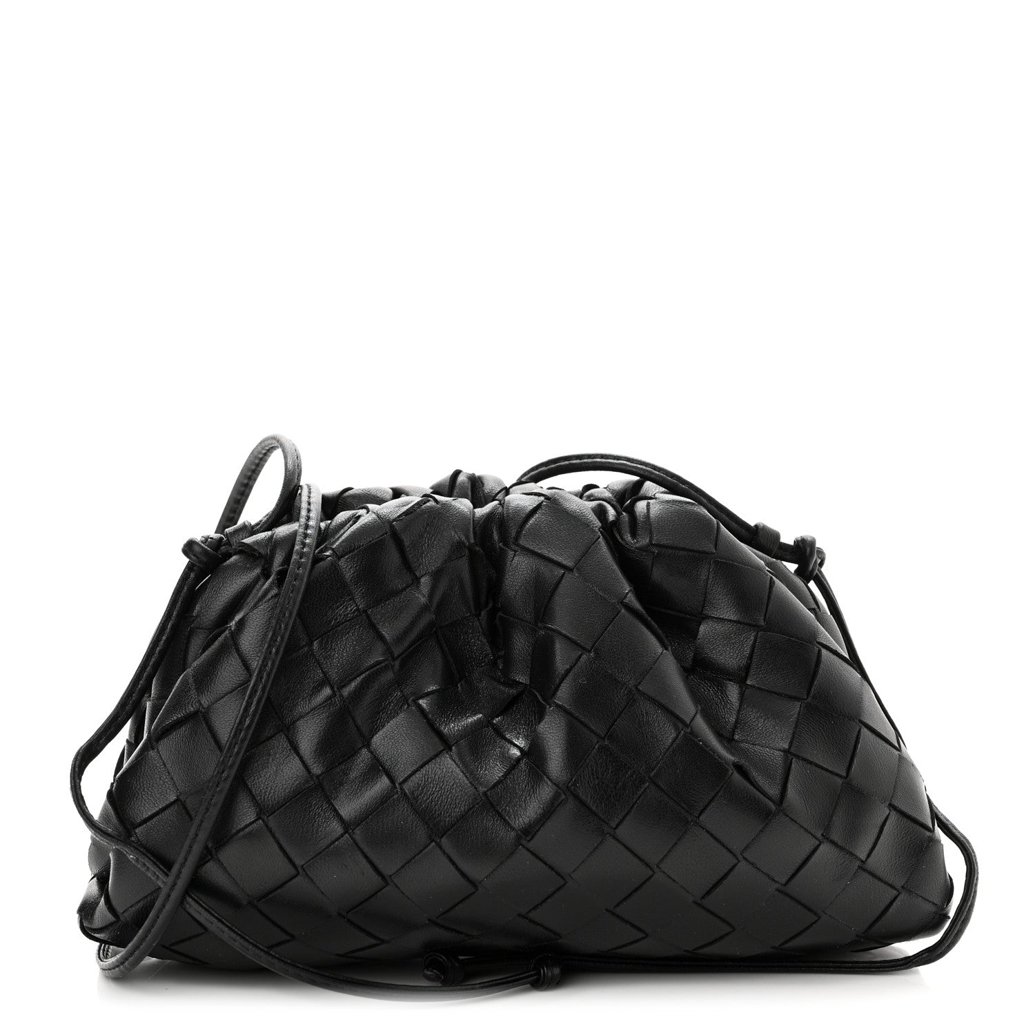 Bottega Veneta Nappa Intrecciato The Mini Pouch Black 1 of 11