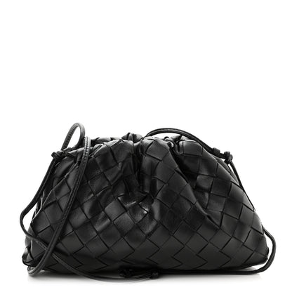 Bottega Veneta Nappa Intrecciato The Mini Pouch Black 1 of 11