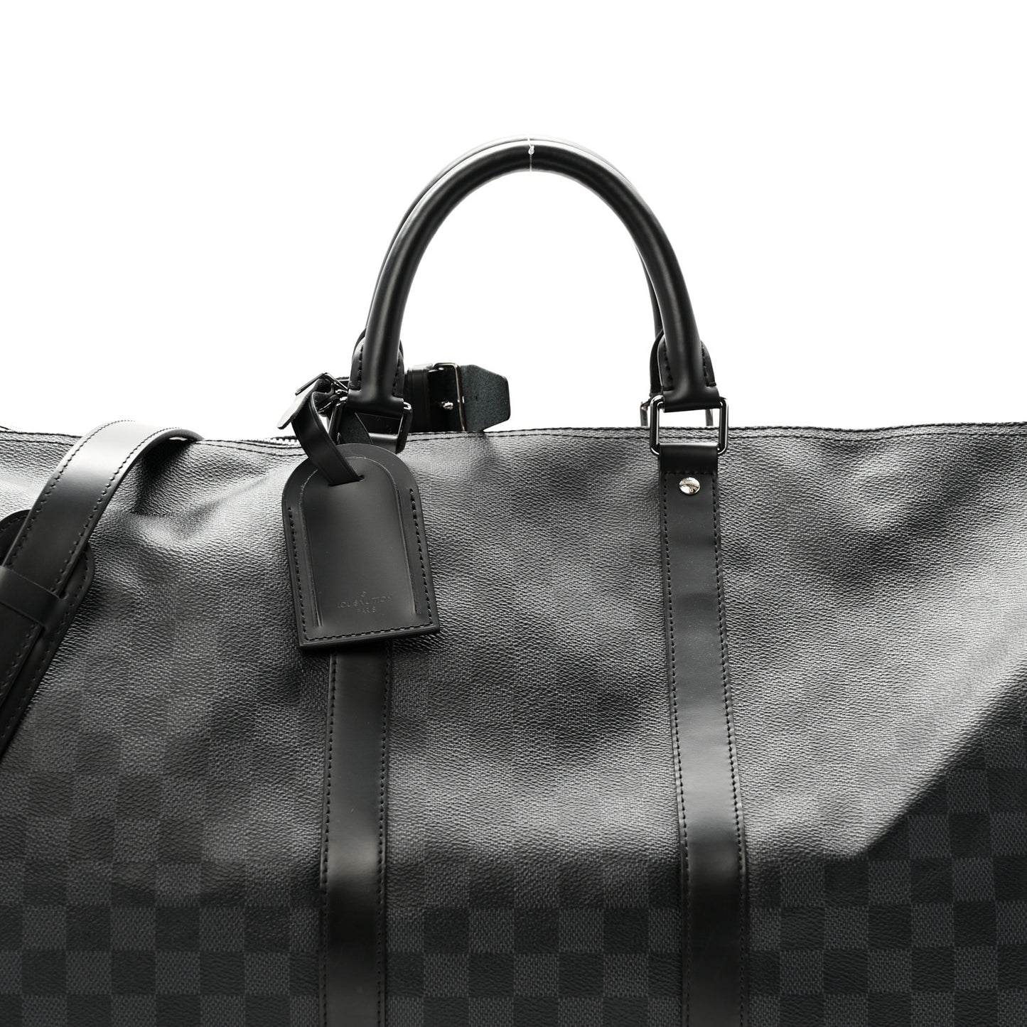 Damier Graphite Keepall Bandouliere 55