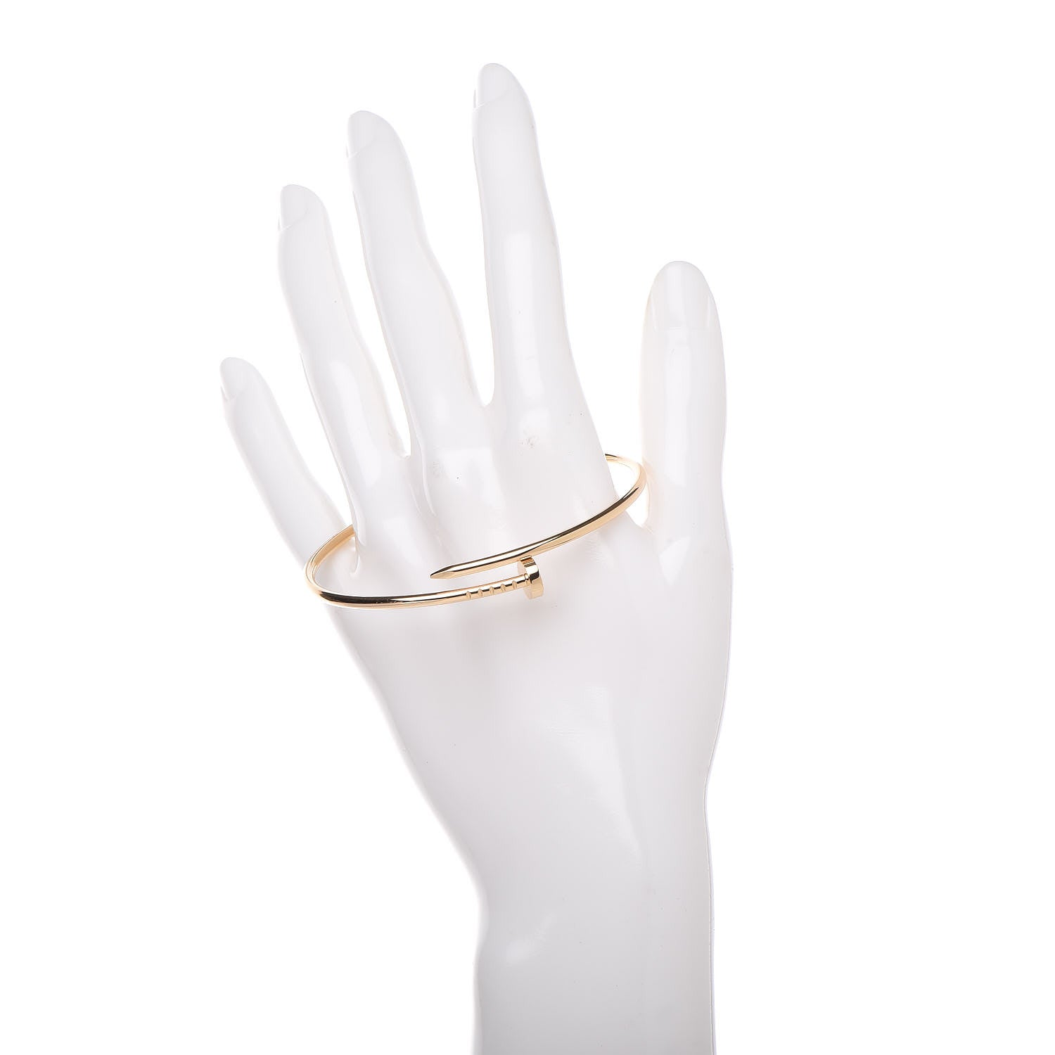 Cartier 18K Yellow Gold Small Juste Un Clou Bracelet 18 2 of 6