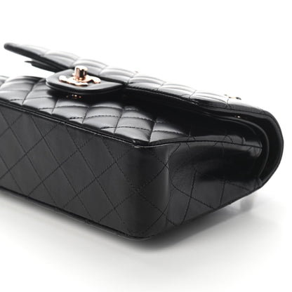 Chanel Lambskin Quilted Small Double Flap Black 8 of 8