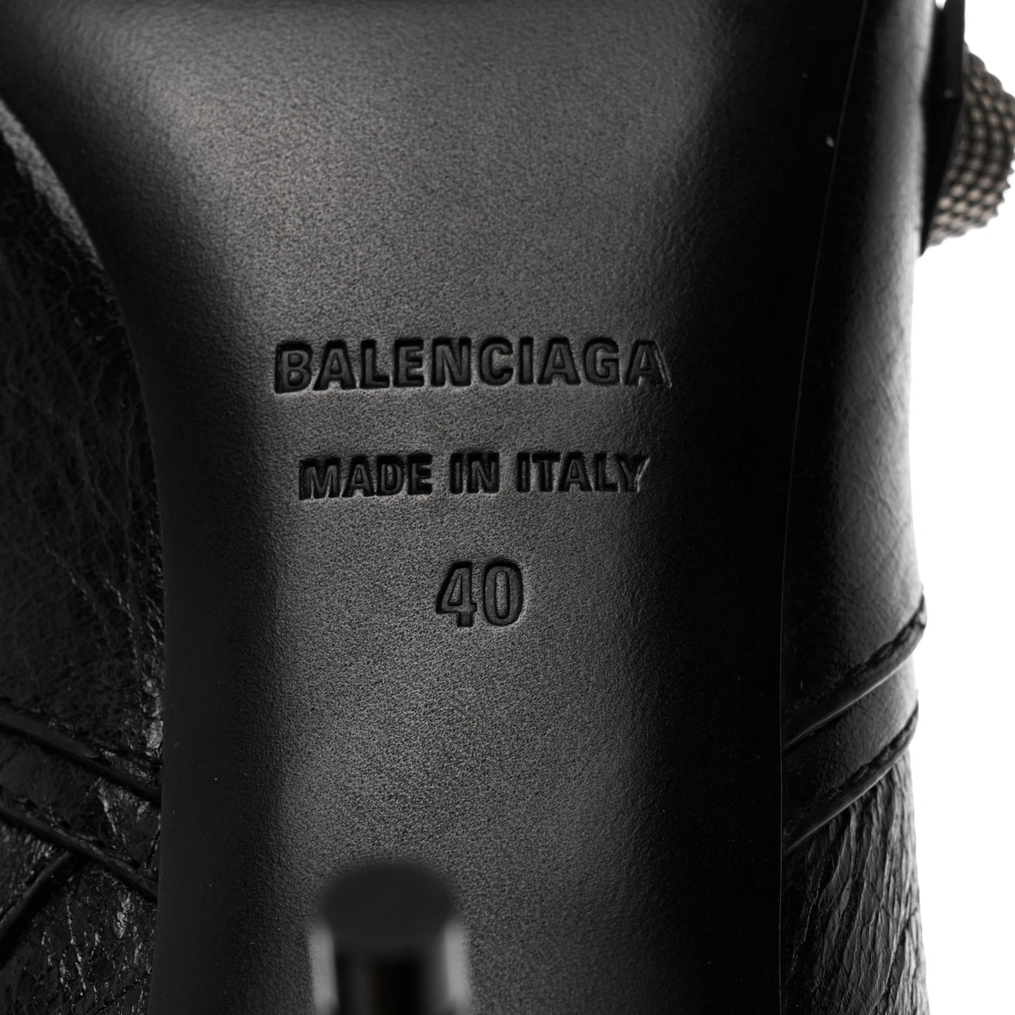 Agneau Arena Cagole 70mm Ankle Boots 40 Black