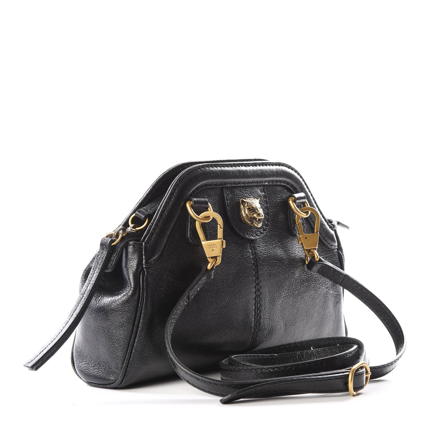 Gucci Calfskin Small Re(Belle) Crossbody Bag Black 2 of 8