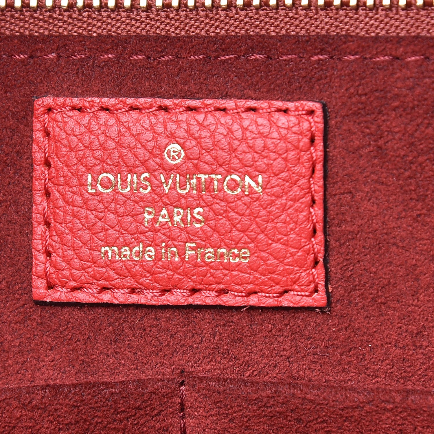 Louis Vuitton Calfskin Monogram Kimono Tote Cherry 8 of 9