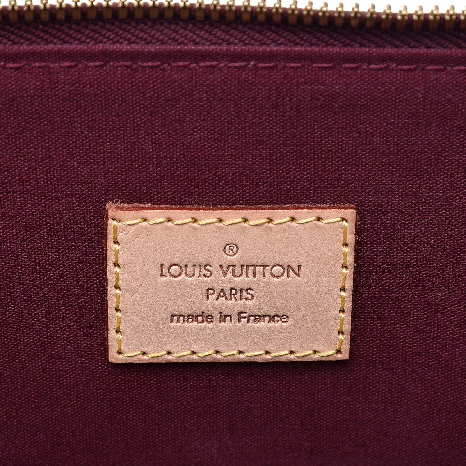 Louis Vuitton Vernis Alma GM Rouge Fauviste 6 of 10