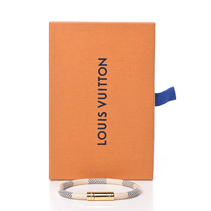 Louis Vuitton Damier Azur Keep It Bracelet 19 4 of 4