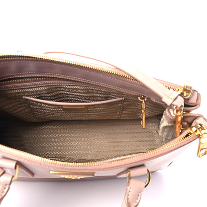 Prada Saffiano Small Galleria Double Zip Tote Cammeo 4 of 4