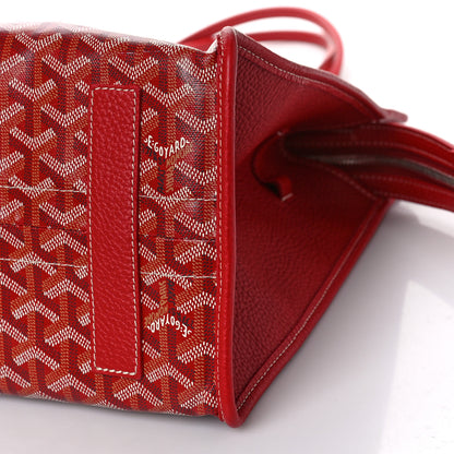 Goyard Goyardine Sac Hardy Pet Carrier PM Red 9 of 9