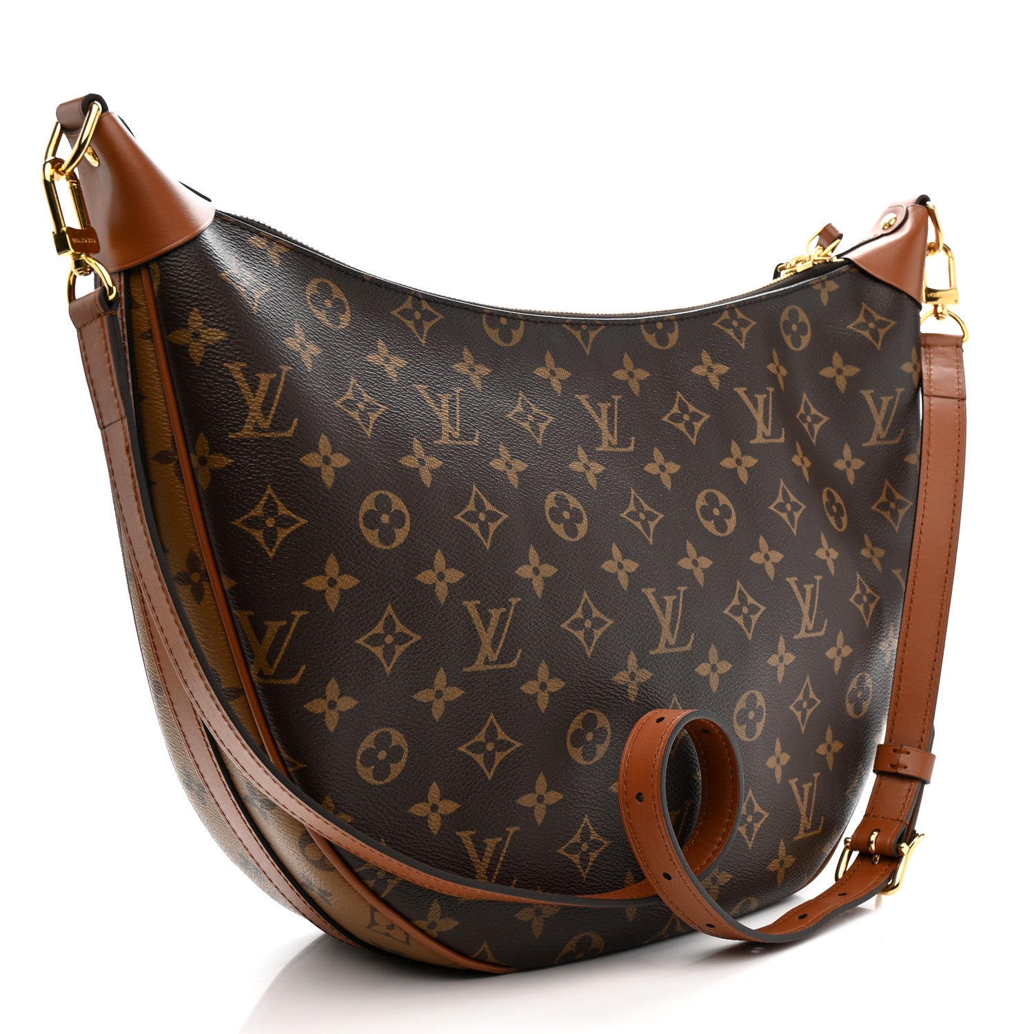 Louis Vuitton Reverse Monogram Loop Hobo 4 of 10