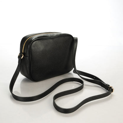 Gucci Pebbled Calfskin Small Soho Disco Bag Black 3 of 7