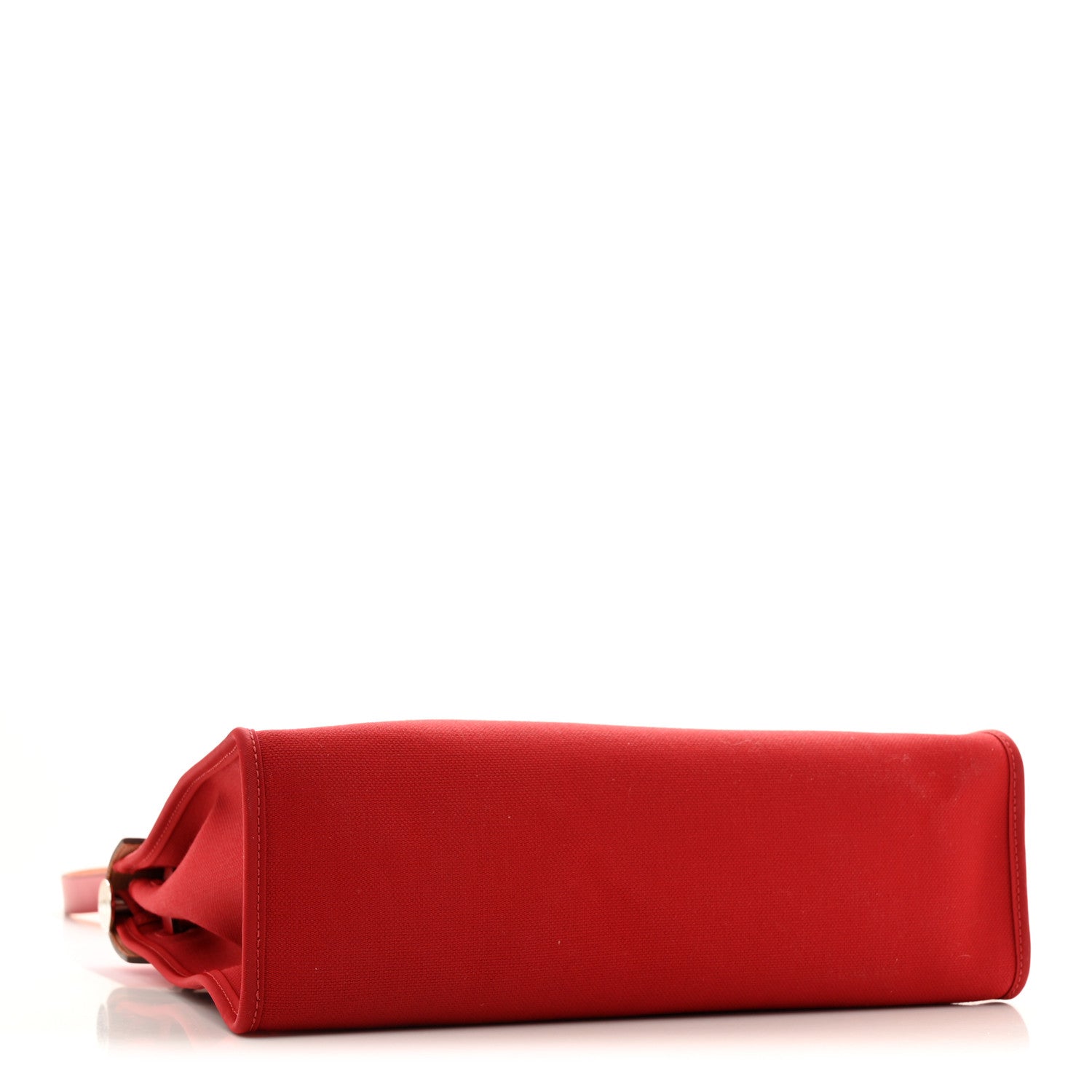 Hermes Military Toile Vache Hunter Herbag Zip PM 31 Rouge Piment 5 of 15