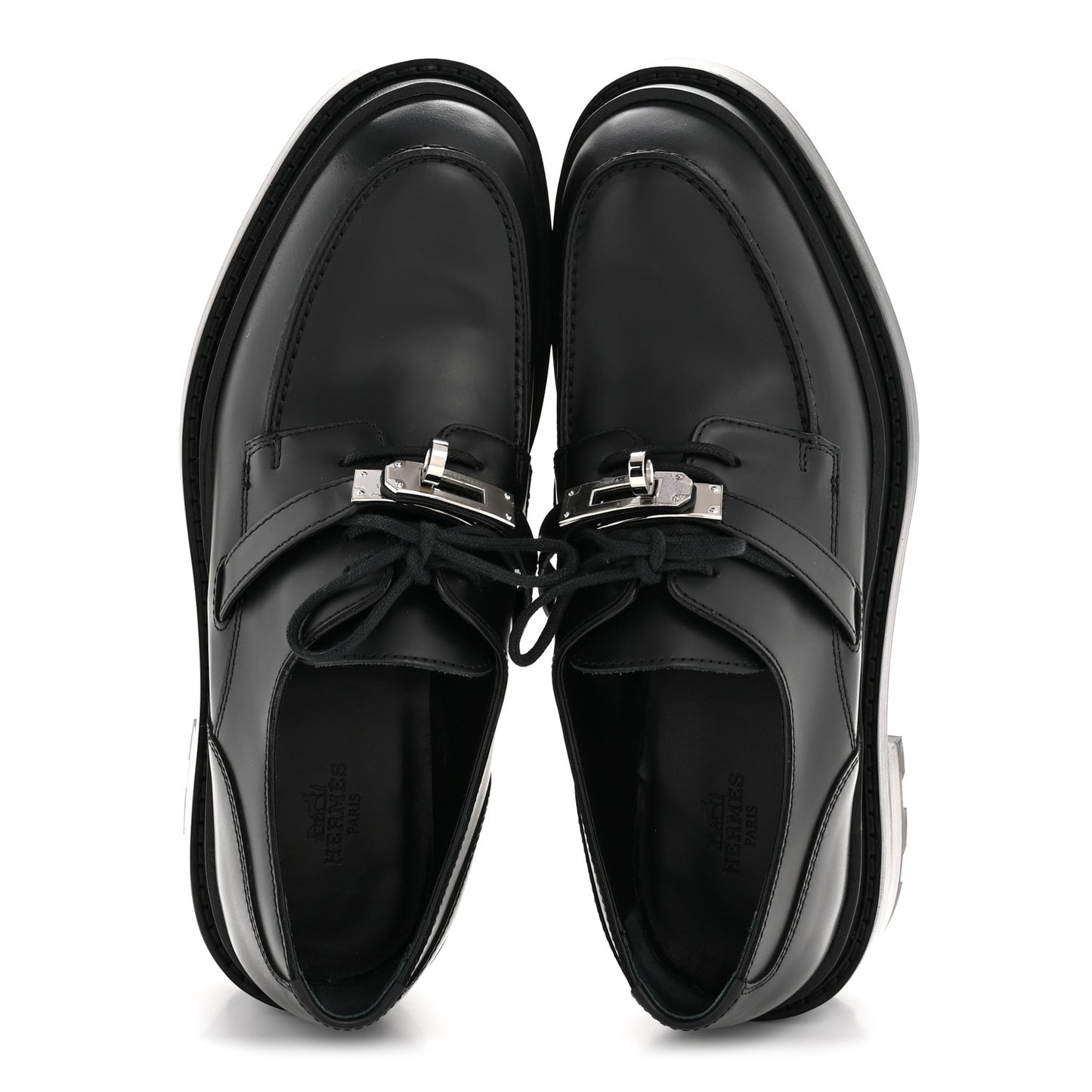 Glossed Calfskin First Oxford 37 Black