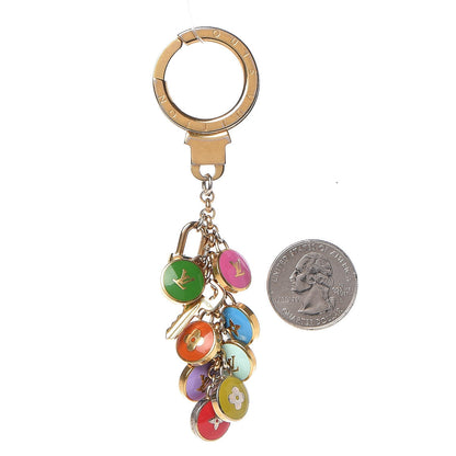 Louis Vuitton Monogram Multicolor Pastilles Key Ring Holder 2 of 4
