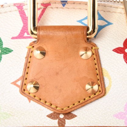 Louis Vuitton Monogram Multicolor Alma White 6 of 17