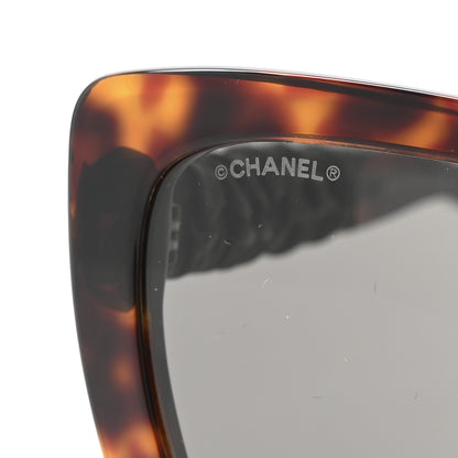 Chanel Acetate Calfskin Square Sunglasses 5476-Q-A Tortoise 7 of 8