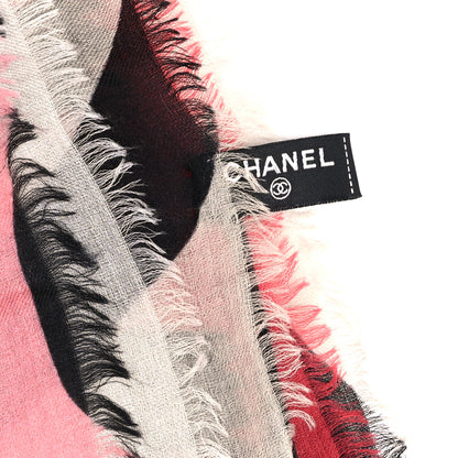 Chanel Cashmere CC Logo Scarf Multicolor 3 of 3
